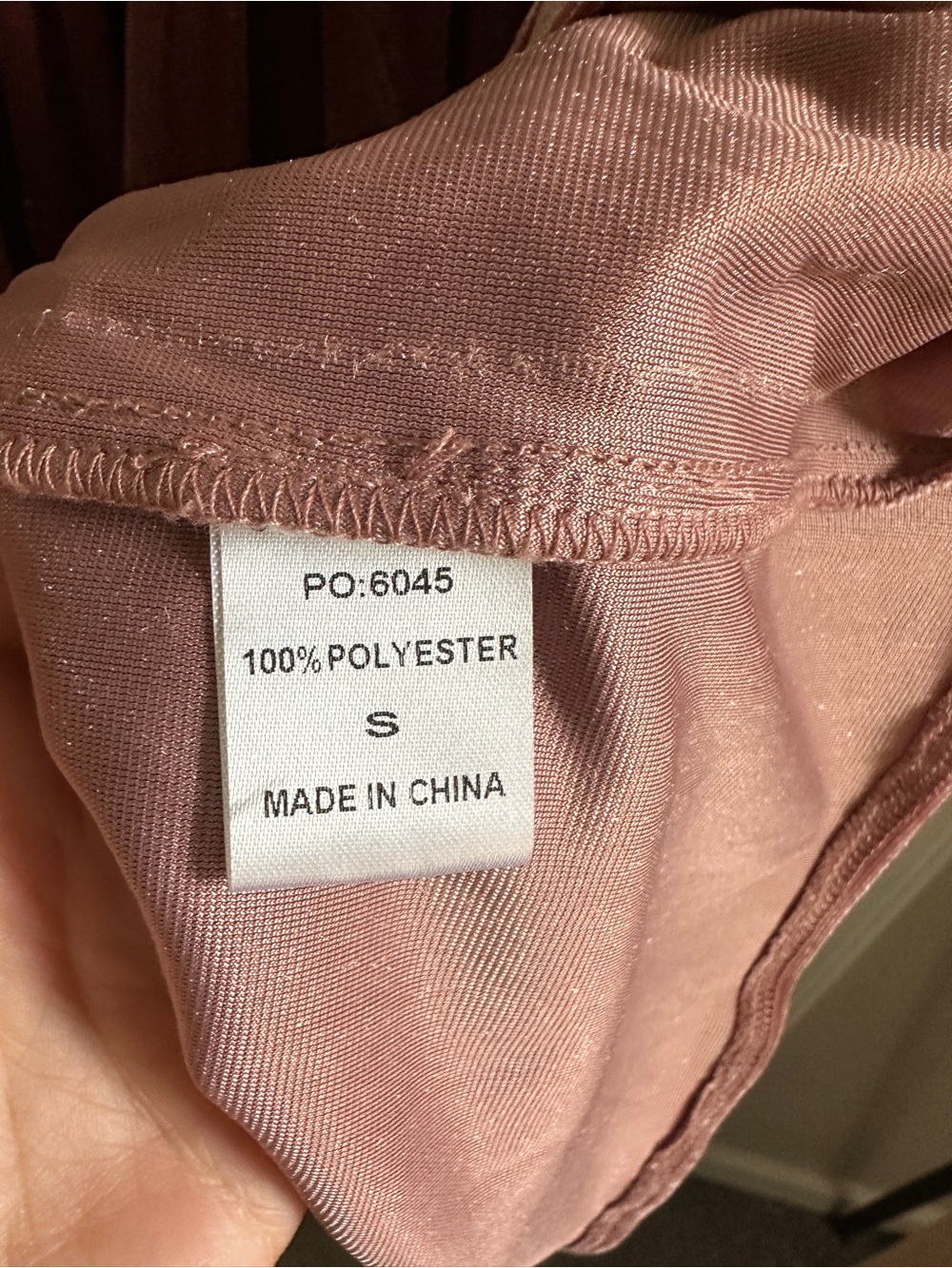 Gigio Mauve Velvet Smocked Midi Dress - Picture 4 of 8